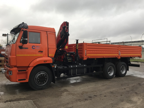 КАМАЗ 659000 и КМУ PALFINGER INMAN IM150N