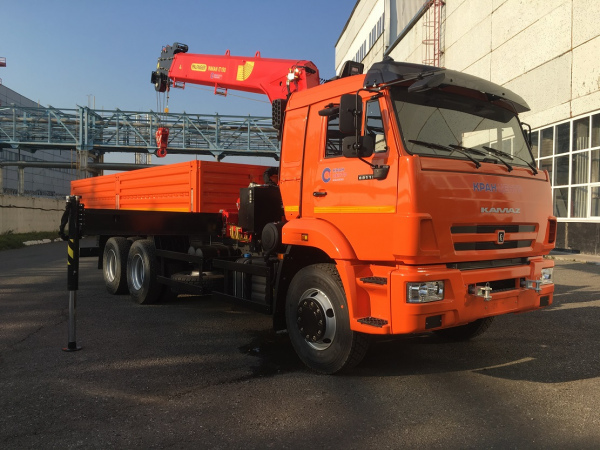КАМАЗ 659000-0000380-33 и КМУ PALFINGER INMAN IT 150