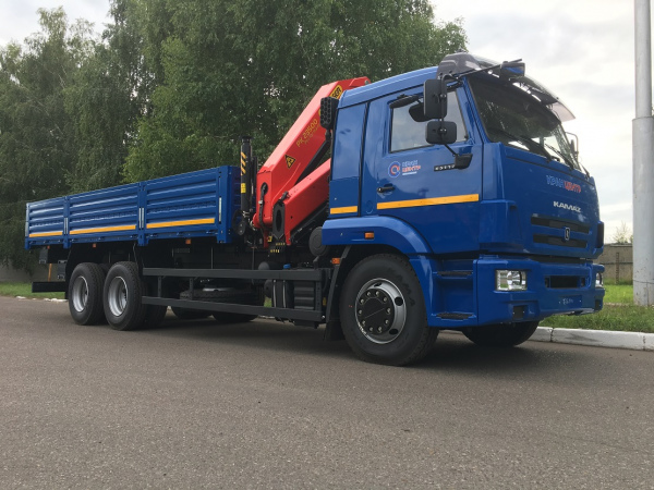 КАМАЗ 659000-0000002-21 и КМУ PALFINGER РК23500А