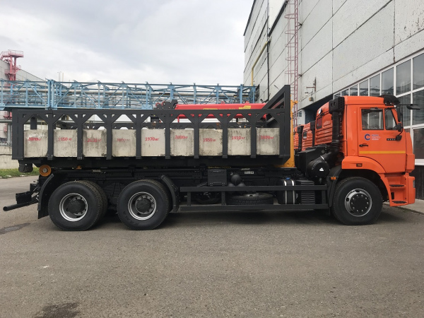 КАМАЗ 659613 и КП HIAB Optima 20S59