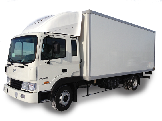 Hyundai HD 120 фургон из сэндвич-панелей 50 мм
