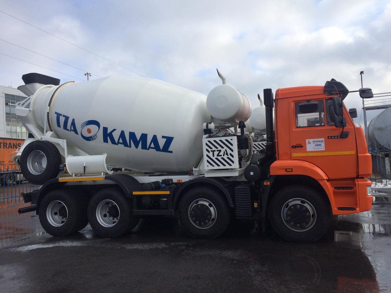 КАМАЗ 6540-3028-48 и АБС 5814Y9