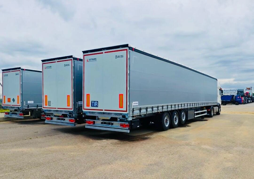 Эффективность и надежность: Полуприцепы SOTRANS WALLAROO XXL для вашего бизнеса